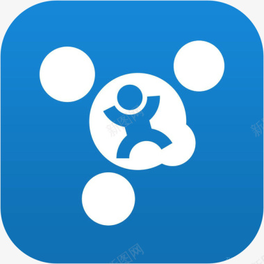 科技网页设计手机威锋社交logo图标图标