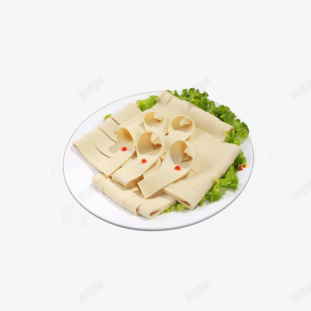 豆腐皮png免抠素材_88icon https://88icon.com 料理 火锅 食物