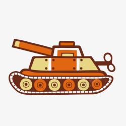 军用设备手绘坦克高清图片