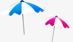夏季沙滩遮阳伞海报素材
