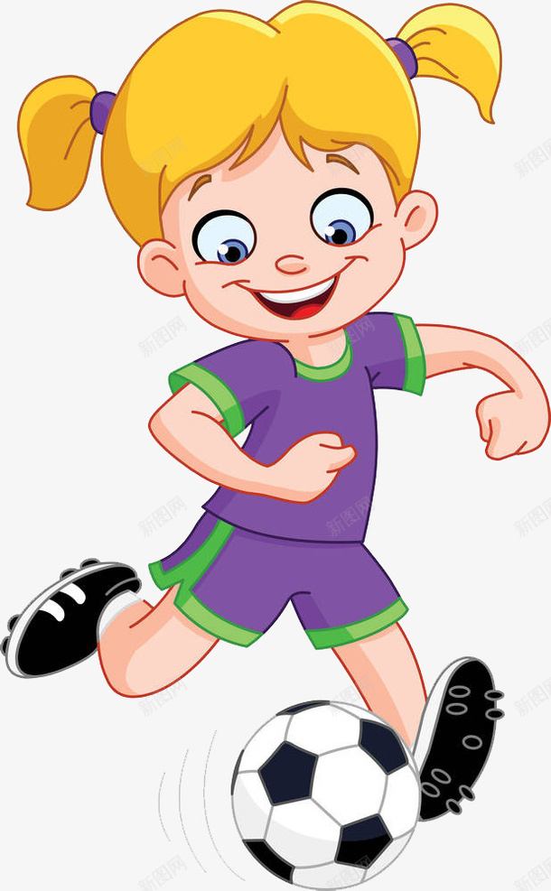 踢球的女孩png免抠素材_88icon https://88icon.com 儿童 奔跑 女孩 小孩 快跑 跑 跑步 跑步小孩 踢球 运动 锻炼 飞奔