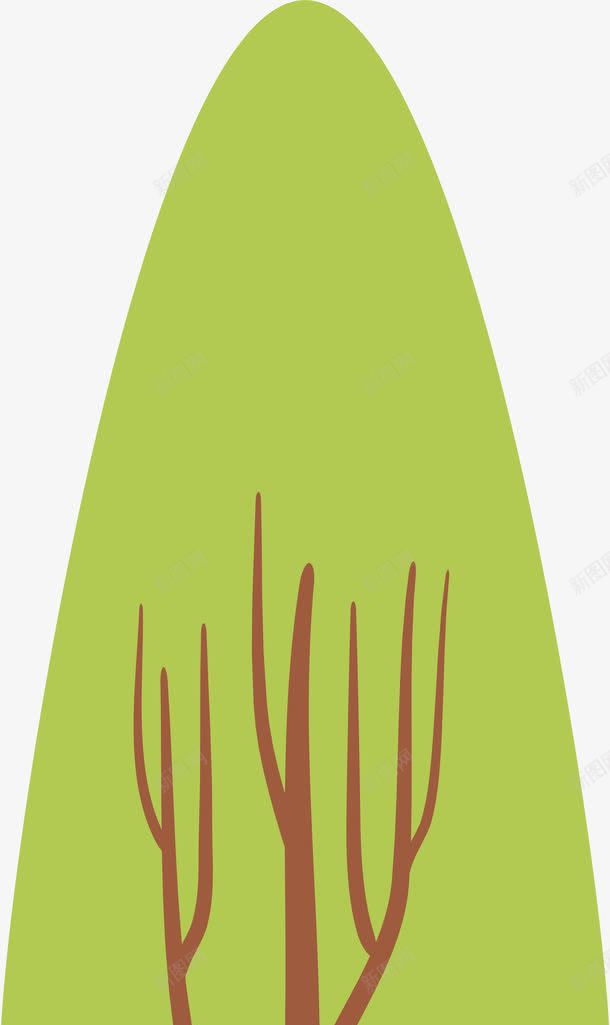 树木简笔画png免抠素材_88icon https://88icon.com 保护环境 卡通树木 手绘树木 树木简笔画 植树 环境 绿化