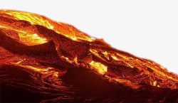岩浆爆发火山高清图片