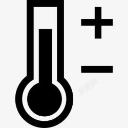 科学体重控制温度计图标高清图片