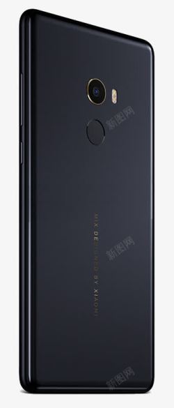 黑色mix2小米MIX2手机背面产品实物高清图片