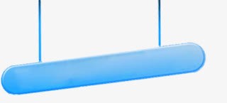 蓝色吊件横幅标题装饰png免抠素材_88icon https://88icon.com 标题 横幅 蓝色 装饰