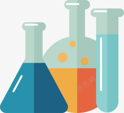 试管图案卡通试管装饰图标高清图片