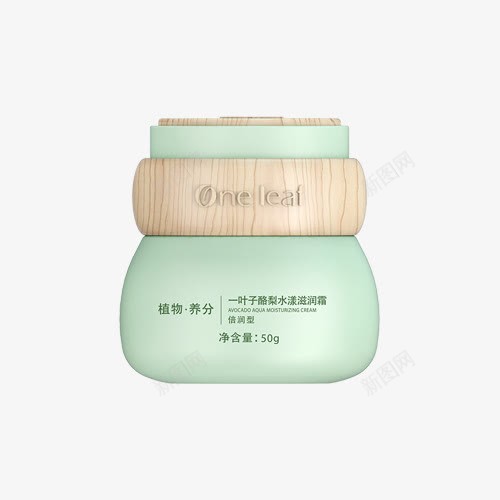 一叶子酪梨水漾滋润霜png免抠素材_88icon https://88icon.com 一叶子 倍润 滋润细腻 补水