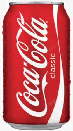 红色易拉罐可口可乐高清图片