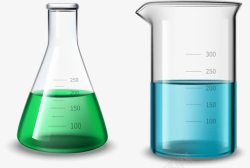 矢量实验容器玻璃容器高清图片