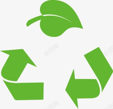 循环绿色环保主题图标图标