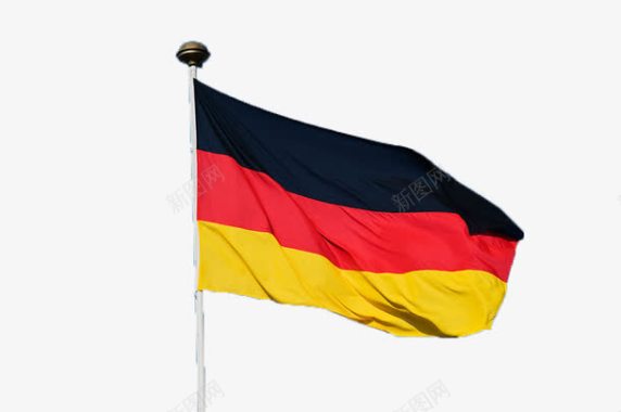 红黄标价签德国国旗图标图标