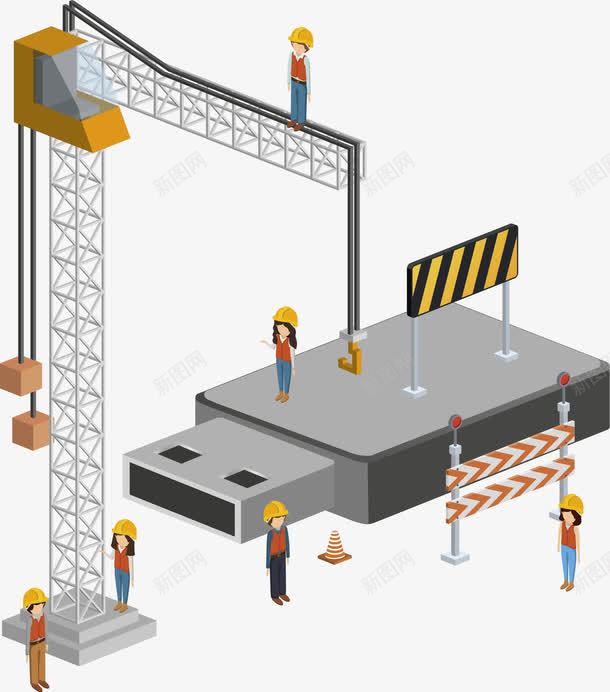 工人建筑矢量图eps免抠素材_88icon https://88icon.com 上班族 中国城市建设 中国建筑网站 工地安装 建设公司 矢量图 路桥施工员