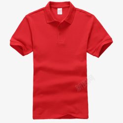 玫红色纯色T恤红色短袖衫高清图片