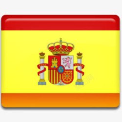 spain西班牙国旗AllCountryFlagIcons图标高清图片