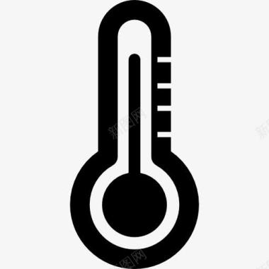 温度测量温度计图标图标
