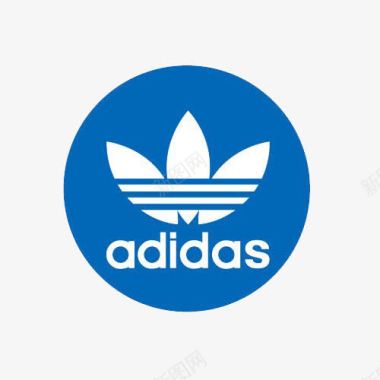 运动品牌服装阿迪达斯三叶草系列标志图标图标