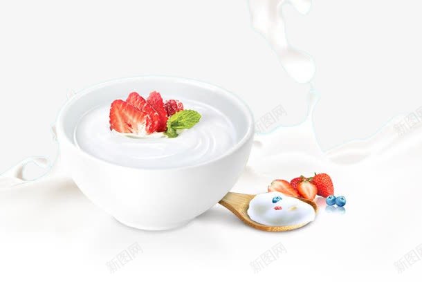 杯子中的草莓奶昔png免抠素材_88icon https://88icon.com 动感牛奶 喷溅 木勺 杯子中的草莓奶昔 果汁 蓝莓粒 饮品