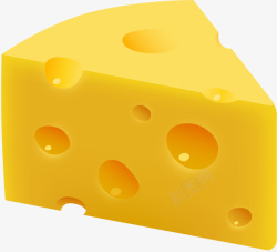 奶酪块一块奶酪高清图片