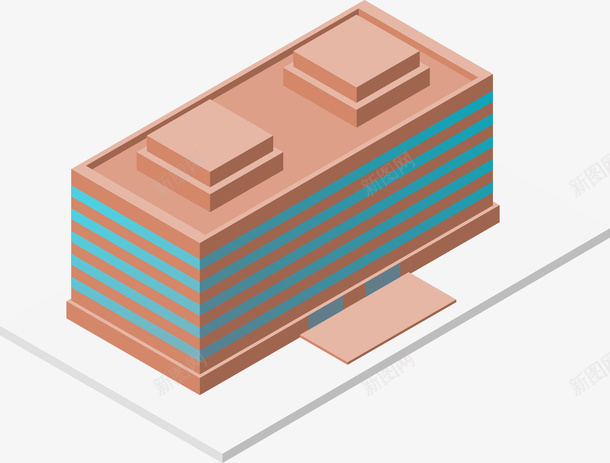 立体房屋建筑png免抠素材_88icon https://88icon.com 25d 卡通城市 卡通楼房 楼房 矢量建筑 高楼 高楼大厦