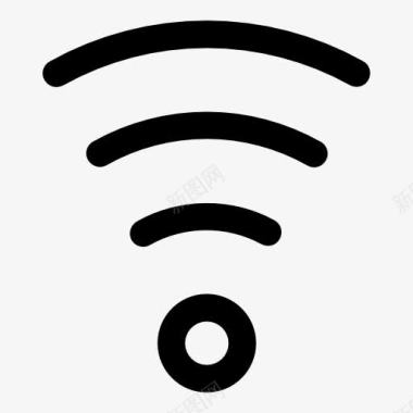 灌溉技术WiFi图标图标