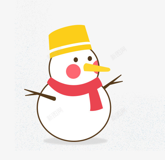 圣诞冬季可爱小雪人png免抠素材_88icon https://88icon.com 冬季 可爱 圣诞 戴帽子的小雪人 雪人