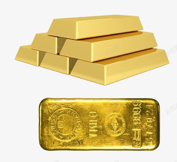 叠在一起的金条和金块png免抠素材_88icon https://88icon.com 5块叠在一起的金条 纯金金块 金条 黄金