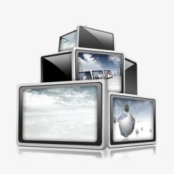 平板放映机素材