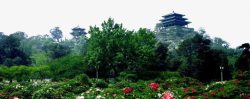 中国名胜古迹景山公园明清建筑高清图片