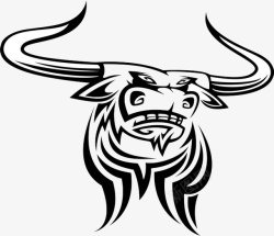 免抠公牛标志公牛标志logo图标高清图片