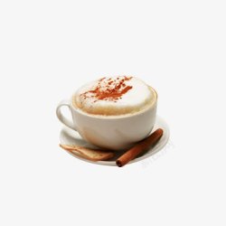 奶泡咖啡机冬季热饮品高清图片