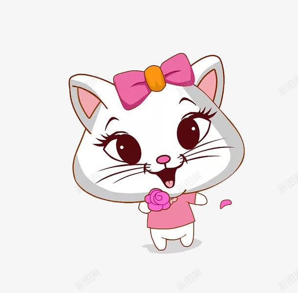 戴着蝴蝶结发卡的小猫png免抠素材_88icon https://88icon.com 动物 卖萌小猫 卡通 喂养 宠物 小猫 小猫咪 开心 母猫 猫 猫咪 猫咪胡子 胡子 胡须