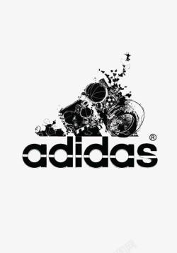 运动鞋海报Adidas运动品牌高清图片