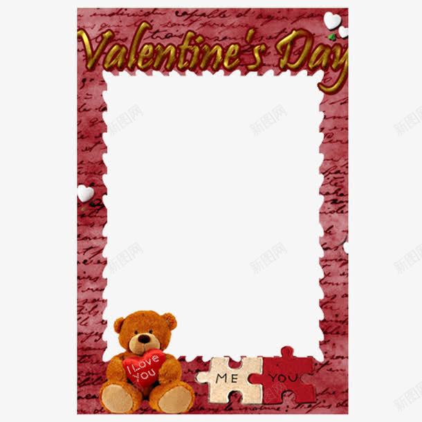 红色风格泰迪熊电子相框png免抠素材_88icon https://88icon.com 可爱相框 圆形相框 底纹边框 拼图 方形相框 泰迪熊 浪漫相框 电子相框 相册框花边 相框素材 红色风格 花卉相框 设计 边框相框
