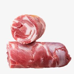 鲜羊肉美味羊肉卷高清图片
