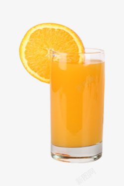 鲜榨果汁灯片一杯橙汁高清图片