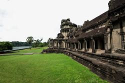 柬埔寨吳哥窟神殿素材