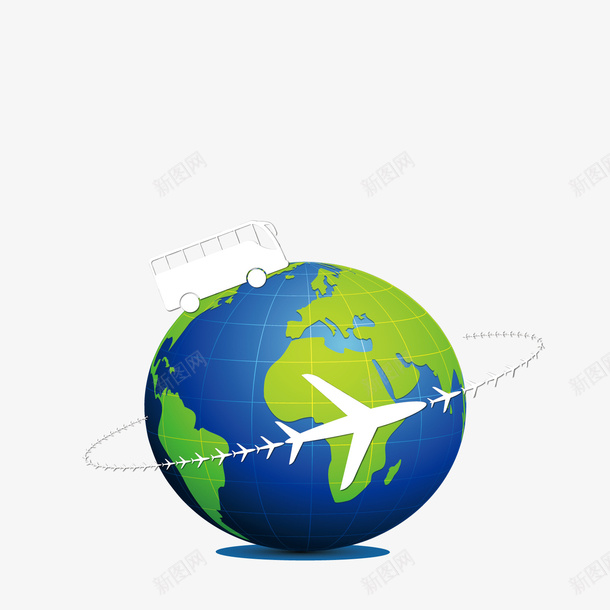 环抱地球矢量图eps免抠素材_88icon https://88icon.com 交融 促进发展 地球 地球村 文化兼容 环抱 飞机路线 飞行 矢量图