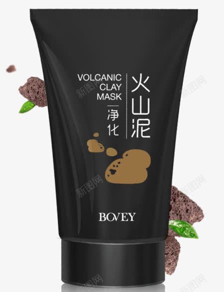 珀薇火山泥膜png免抠素材_88icon https://88icon.com bovey珀薇 产品实物 化妆品 火山泥膜 美妆