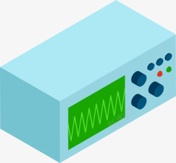 科学检测卡通精密检测仪器高清图片