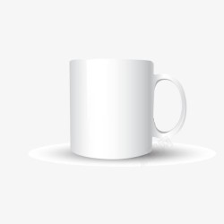 白色瓷杯子茶杯素材