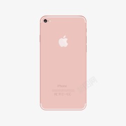 粉色苹果手机背面素材