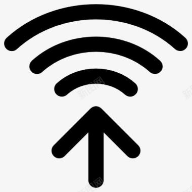 线上海报WiFi图标图标