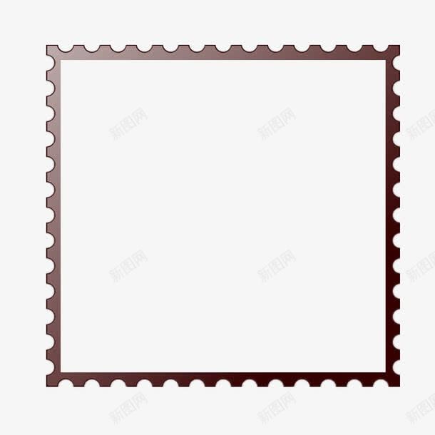 棕色简约波浪形边框png免抠素材_88icon https://88icon.com 棕色边框 波浪形边框 波浪纹 波浪花边 相框 花边 边框