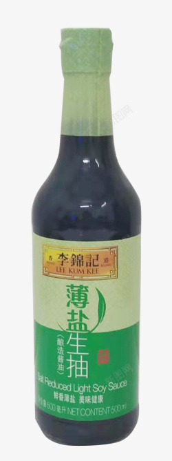 李锦记生抽酱油抽素材