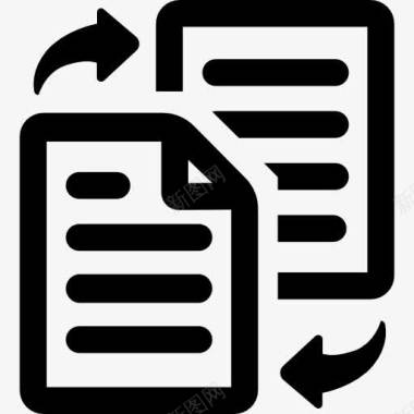空白文本文件转移符号图标图标