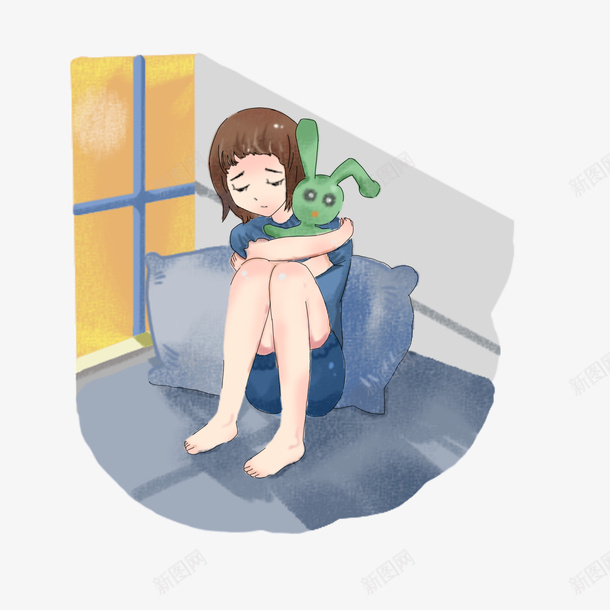 孤独的儿童元素png免抠素材_88icon https://88icon.com 元素 免扣 唯美 孩子 素材 艺术