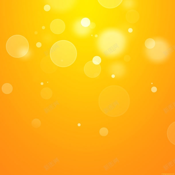 黄色活力气泡装饰jpg设计背景_88icon https://88icon.com 气泡 活力 装饰 黄色