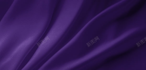 紫色丝绸褶皱电商背景