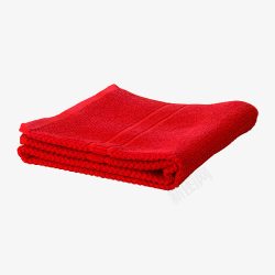 方巾小毛巾红色小方巾高清图片